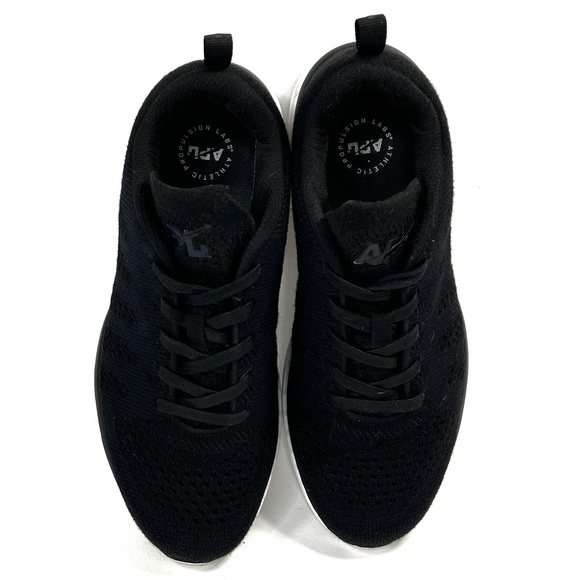 APL TechLoom Pro Black Blue Lululemon Womens Running Shoes, Size 8 - Picture 6 of 8